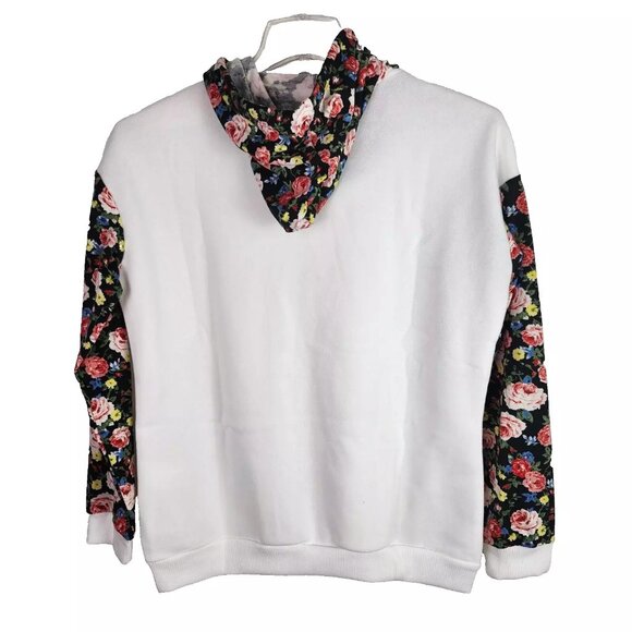 Finejo Women Hoodie Long Sleeves Polyester Pullover Light Weight Pockets XL - Picture 5 of 7